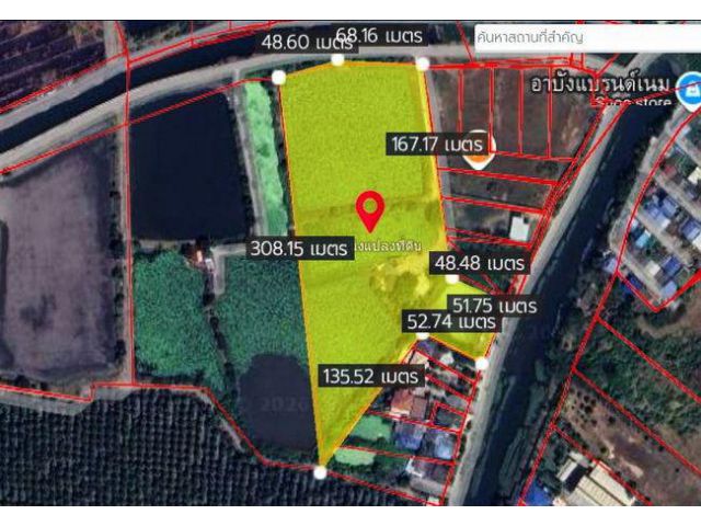 ขายที่ดิน 19-2-96 ไร่ ใกล้องค์พระปฐมเจดีย์ ถนนเพชรเกษม อำเภอเมือง นครปฐม