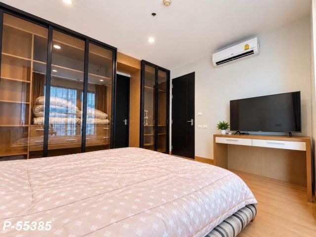 P-55385 เช่าคอนโดพร้อมอ่างอาบน้ำ The Address Siam 2 นอน 2 น้ำ 84 ตร.ม. ชั้น 8 ใกล้ BTS ราชเทวี 400 ม. รวมส่วนกลาง+ที่จอด