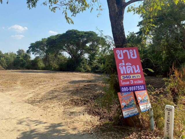 ขายที่ดิน 3 แปลงรวม 340 ตร.วา ราคา ตร.วาละ 12,000 บาท เมืองเพชรบูรณ์