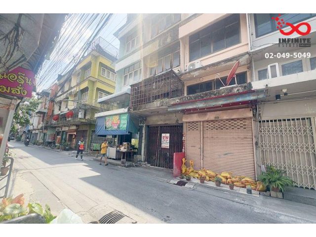 ขายอาคารพาณิชย์ 3.5 ชั้น ประชาราษฎร์ สาย 1 ซอย 36 บางซื่อ ใกล้ MRT บางโพ ทำเลค้าขาย