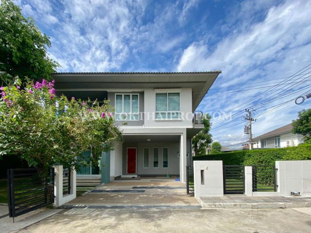 บ้านเดี่ยว ฮาบิเทีย บอนด์ ราชพฤกษ์ เมืองปทุมธานี