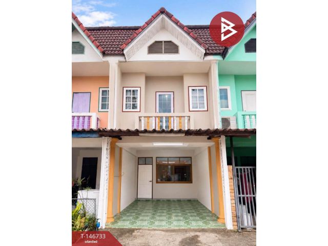 ขายทาวน์เฮ้าส์ 2 ชั้น สมอทอง ต.ท่าช้าง อ.เมืองจันทบุรี