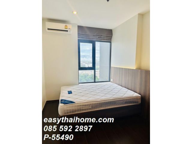 P-55490 คอนโดหรูแต่งครบ C Ekkamai ชั้น 10 วิวเมืองสวย พร้อมอยู่ ใกล้ BTS เอกมัย Line ID: @easythaihome 085-592-2897