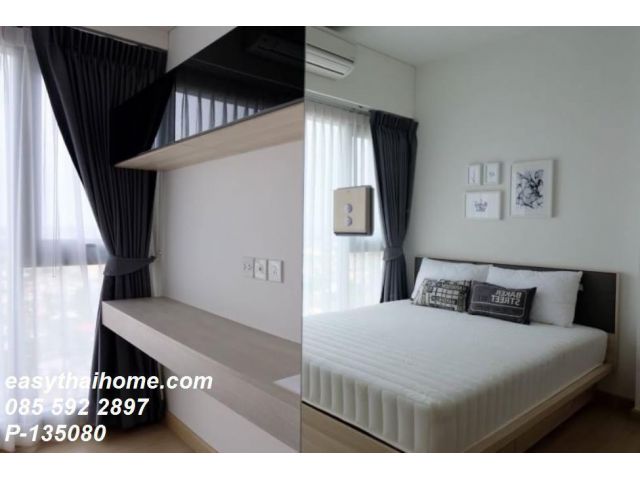 P-135080 High Floor High View! เช่าคอนโดหรูชั้น 27 ใกล้ BTS ปุณณวิถี Whizdom Connect Sukhumvit เพียง 18,000/เดือน
