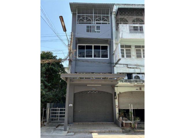ขายตึกแถว 3 ชั้นครึ่ง ห้องมุม 28.2 ตรว. ถนนคฑาธร ใกล้รพ.ราชบุรี จ.ราชบุรี