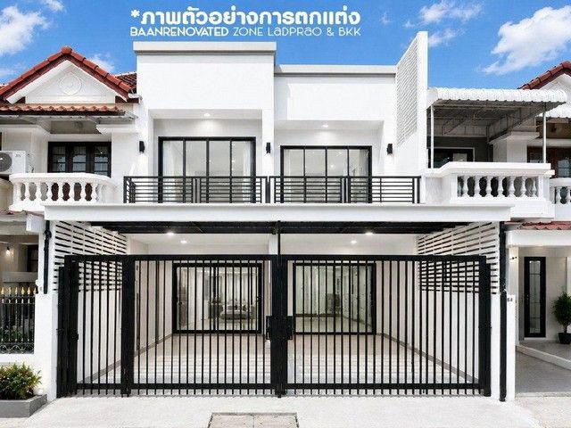 ขายทาวเฮ้าส์ 2 ชั้น 30 ตรว. 4 ห้องนอน ลาดพร้าว 41 รีโนเวทใหม่ทั้งหลัง ใกล้รถไฟฟ้าสถานีภาวนา เพียง 200 เมตร **กำลังรีโนเว