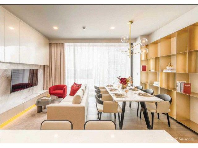 ให้เช่าคอนโดลักชัวรี Celes Asoke ห้องใหญ่ 2 นอน 86 ตรม ชั้น 24