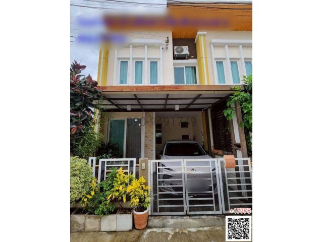 ขาย ทาวน์เฮ้าส์ 2 ชั้น หมู่บ้าน โกลเด้น ทาวน์ เฉลิมพระเกียรติ - สวนหลวง พร้อมเข้าอยู่