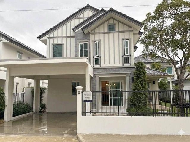 ให้เช่าบ้านเดี่ยว 2 ชั้น 66 ตรว. 5 ห้องนอน โครงการ Villaggio 3 ศรีนครินทร์-บางนา ใกล้เมกะบางนา