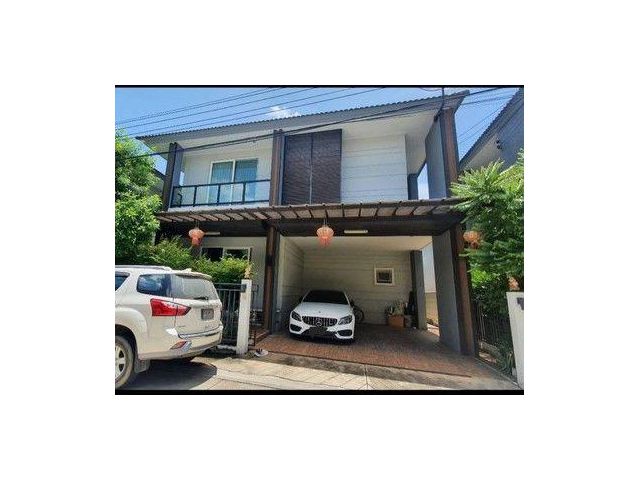 บ้านเดี่ยว 3 ห้องนอน 3 ห้องน้ำ ต่อเติมห้องแม่บ้าน หมู่บ้าน ธารา ราชพฤกษ์-ปิ่นเกล้า