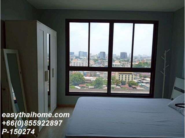 P-150274 | Ideo Sathorn–Thaphra (ไอดีโอ สาทร–ท่าพระ)  คอนโดให้เช่า ห้องสตูดิโอ วิวสระว่ายน้ำ เฟอร์นิเจอร์ครบ