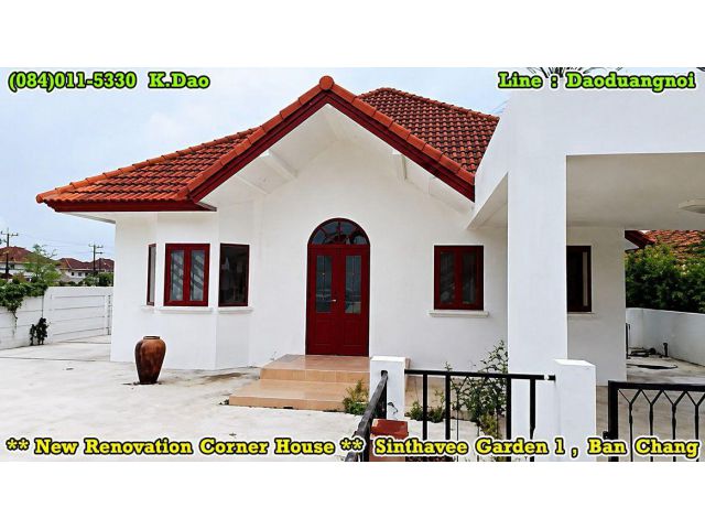 Sinthavee Garden 1, Ban Chang *** Renovation Corner House ***