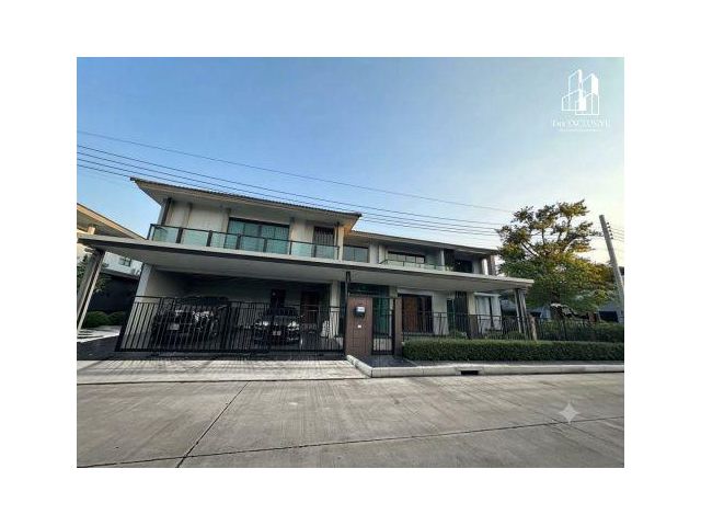 ขายบ้านเดี่ยวหรู หลังมุม โครงการภัสสร พุทธมณฑลสาย 2 - บางแวก