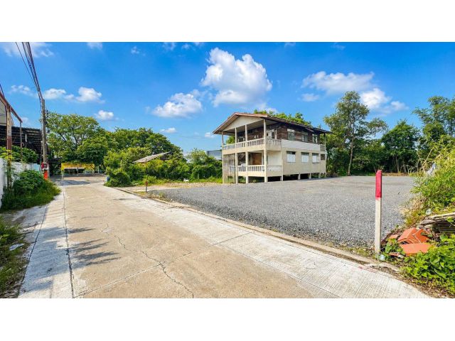 ขายที่ดิน รามอินทรา77 ท้ายซอย ลัดไปออกถนนคู้บอน ทำเลดี ถมดินแล้ว