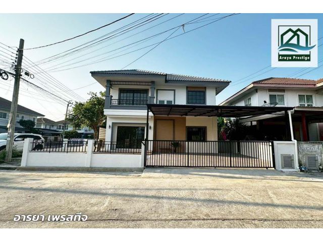 นนทวีวิลล์5 มิตรไมตรี6/3 หลังมุมตกแต่งพร้อมเข้าอยู่