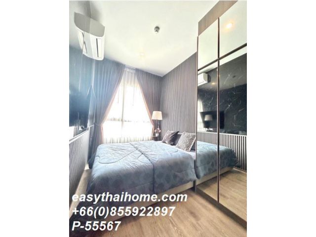 P-55567 ให้เช่า Knightsbridge Prime Onnut (ไนท์บริดจ์ ไพร์ม อ่อนนุช) | 1 ห้องนอน | วิวเมือง | เฟอร์นิเจอร์ครบ | ใกล้ BTS