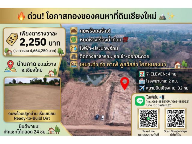 โอกาสทองของคนหาที่ดินเชียงใหม่