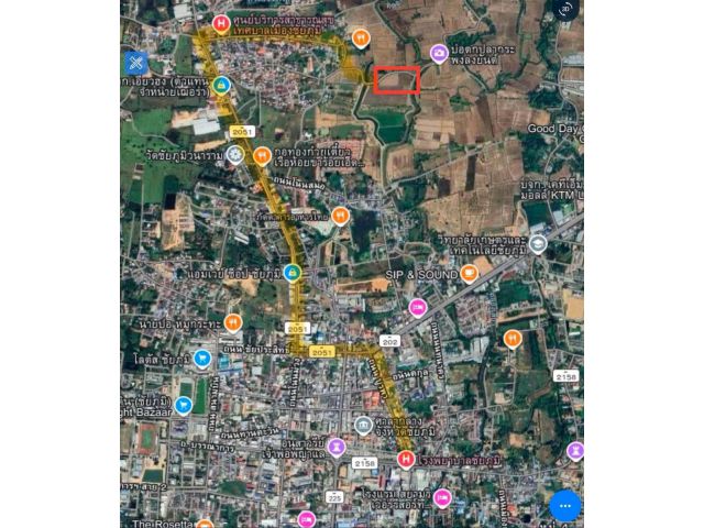 ขายด่วน ที่ดินในเมือง 8ไร่ 1งาน 58ตรว