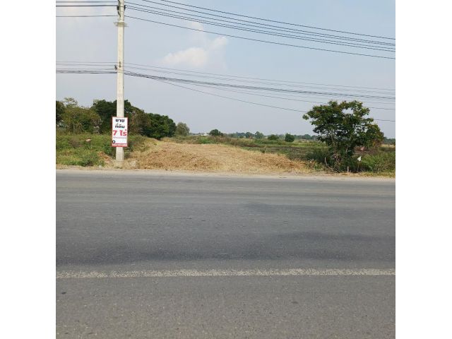 ขายที่ดิน 7 ไร่ ทำเลทอง ติดถนนใหญ่ 3454 ใกล้แหล่งความเจริญใหม่ อ.เสนา จ.พระนครศรอยุธยา เจ้าของขายเอง