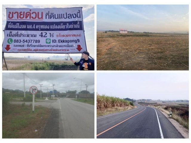 ด่วน ขายที่ดินแม่สอด-ห้วยกระโหลก 42 ไร่ ที่ดินมีโฉนด นส.4 ครุฑแดงแปลงเดียวในย่านนี้ โทร 0835437789