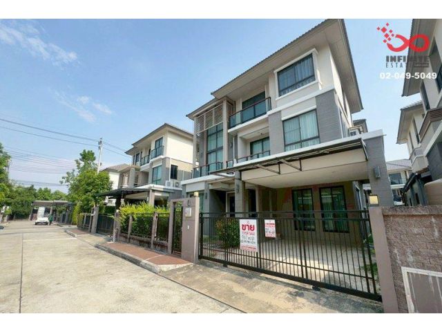 ขายบ้านเดี่ยว 3 ชั้น ภัสสร สรงประภา ดอนเมือง 56 ตร.ว.พร้อมเข้าอยู่ ใกล้สนามบินดอนเมือง