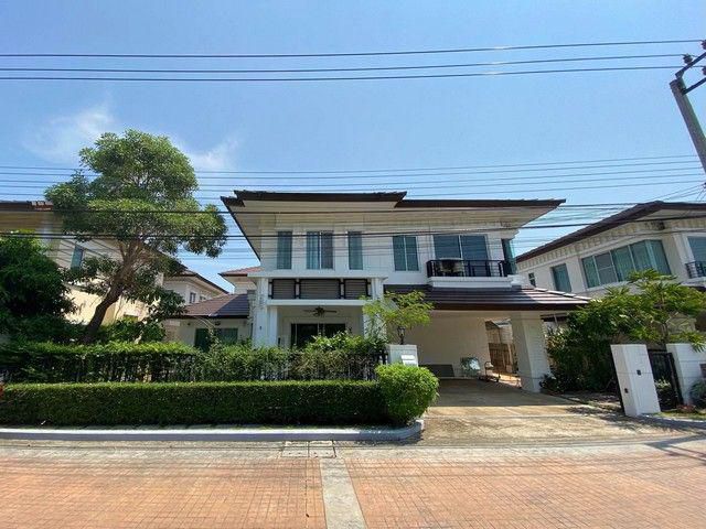 ให้เช่าบ้านเดี่ยว 2 ชั้น แปลงสวยหน้าสวน 4 ห้องนอน The Centro สุขุมวิท113 ใกล้รถไฟฟ้า BTS แบริ่ง