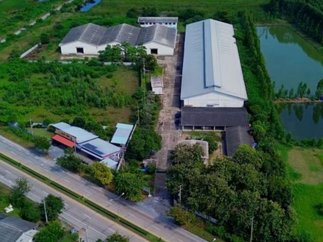 ขายโรงงาน 17 ไร่ สุพรรณบุรี ไฟ 500 KVA อาคารครบ พร้อมดำเนินธุรกิจ ราคา 80 ล้านบาท