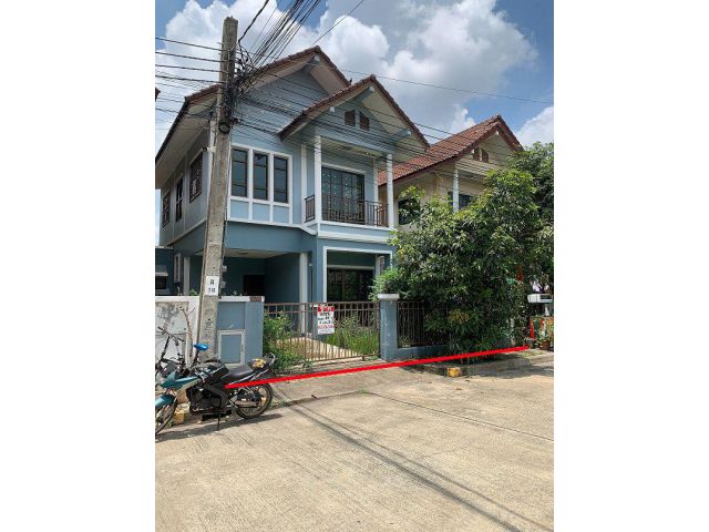 ขายบ้านเดี่ยว 2 ชั้น ม.เต็มศิริ พาร์ค 2 ถ.มิตรไมตรี หนองจอก ขนาด 36 ตารางวา มี 3 ห้องนอน 2 ห้องน้ำ ปรับปรุงใหม่พร้อมอย
