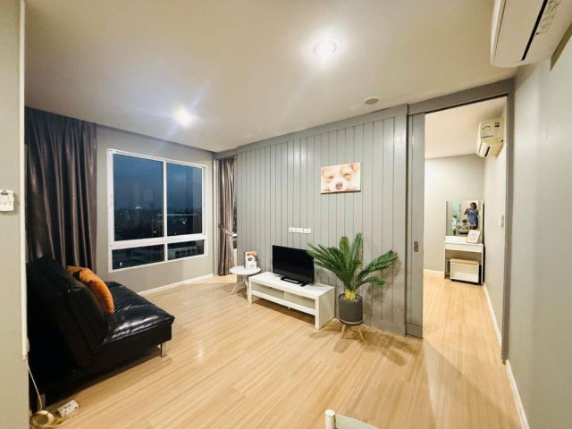 ให้เช่าคอนโดเลี้ยงสัตว์ได้ Happy Condo ลาดพร้าว 101 ขนาด 42 ตร.ม. อาคาร South ชั้น 5 วิวเมือง พร้อมอยู่ ใกล้ MRT