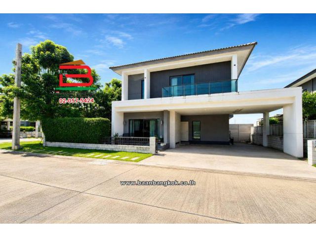 บ้านเดี่ยว 2 ชั้น เนื้อที่ 59.6 ตร.ว. CENTRO บางใหญ่ | เซนโทร บางใหญ่ (ซอยวัดลาดปลาดุก) อำเภอบางบัวทอง นนทบุรี