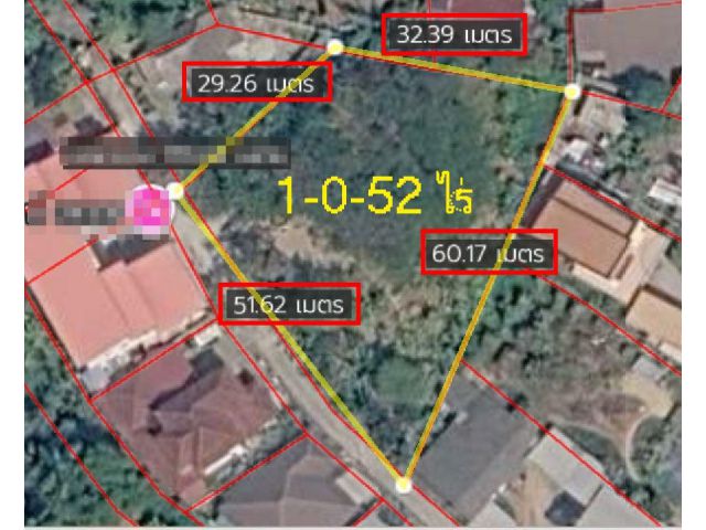 L673-ขายที่ดินใกล้ศาลากลางจังหวัดเชียงใหม่ 1ไร่ เชียงใหม่ แม่ริม ดอนแก้ว