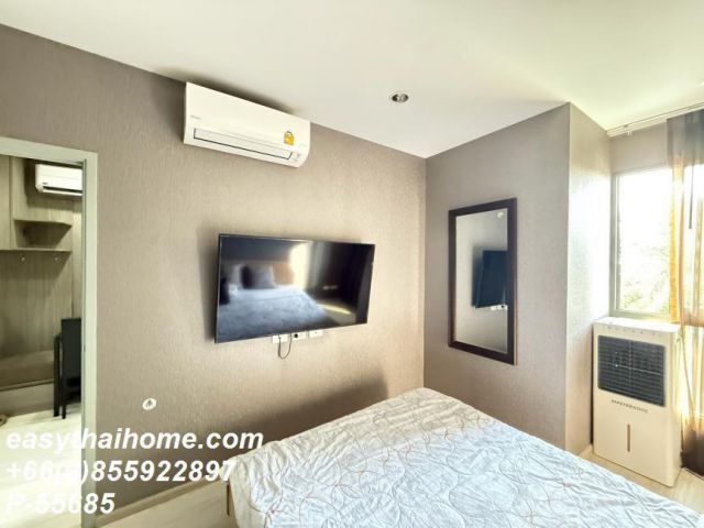 P-55685 ให้เช่า Ideo Mobi Sukhumvit Eastgate (ไอดีโอ โมบิ สุขุมวิท อีสท์เกต) | 1 ห้องนอน 1 ห้องน้ำ | วิวสระว่ายน้ำ