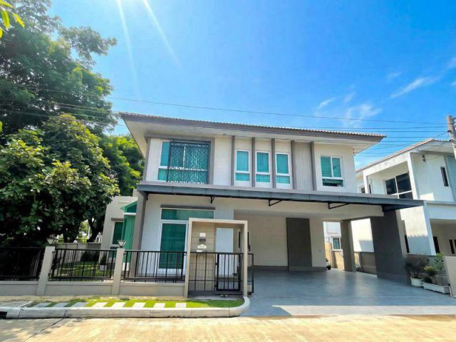 ขายบ้านเดี่ยว 2 ชั้น หมู่บ้าน Casa Ville ดอนเมือง - สรงประภา เนื้อที่ 55.2 ตารางวา 4 ห้องนอน หลังมุมหน้าบ้านไม่ชนใคร
