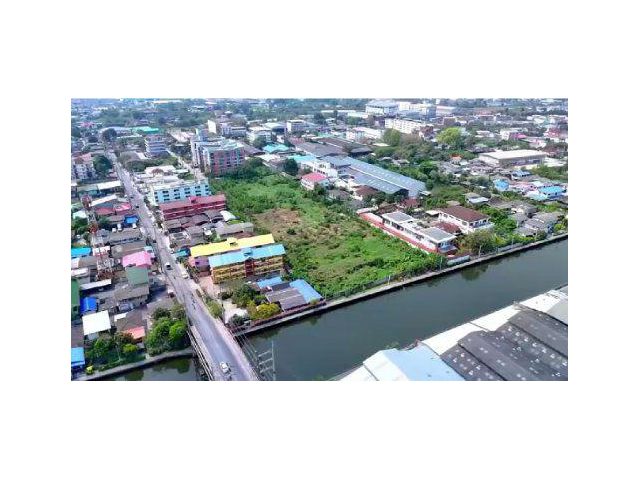 ขายที่ดิน 8 ไร่ ติดคลองประเวศบุรีรมย์ ซ.สุขุมวิท77 แขวงประเวศ เขตประเวศ กรุงเทพฯ