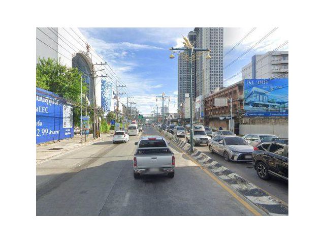 ขายที่ดิน 502 ตรว. ติดถนนสุขุมวิท ใกล้โรบินสันศรีราชา ต.ศรีราชา อ.ศรีราชา จ.ชลบุรี