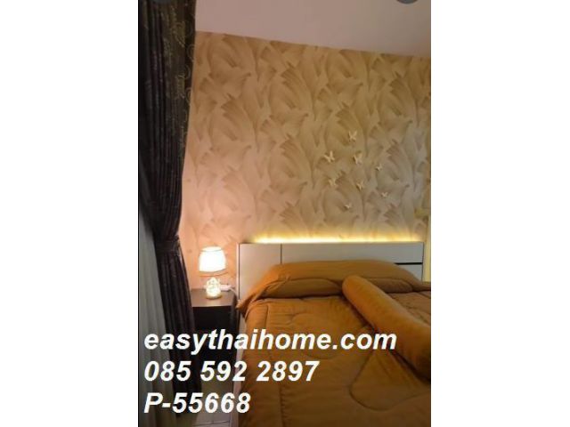 P-55668 (ห้องสวยแต่งครบ ชั้นสูง 34 ให้เช่า) Supalai River Place เจริญนคร 39 Line ID: @easythaihome 085-592-2897