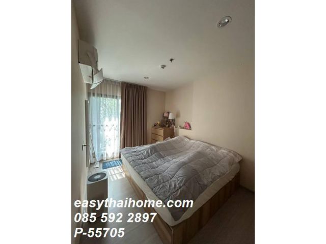 P-55705 (ห้องสวยชั้น 8 วิวสวน ให้เช่า 1 Bed Plus) Aspire Erawan ติด BTS ช้างเอราวัณ Line ID: @easythaihome 085-592-2897