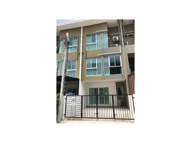 ให้เช่าทาวน์โฮม 3 ชั้น 3 ห้องนอน เบล็สทาวน์ Bless Town รามอินทรา 127 บ้านใหม่สวยมาก ใกล้รถไฟฟ้าสายสีชมพู