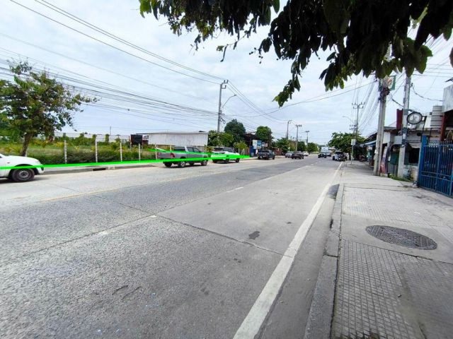 ที่ดินให้เช่า เหมาะทำธุรกิจ ติดถนน 4 เลน ตรงข้ามเป็น 7-eleven