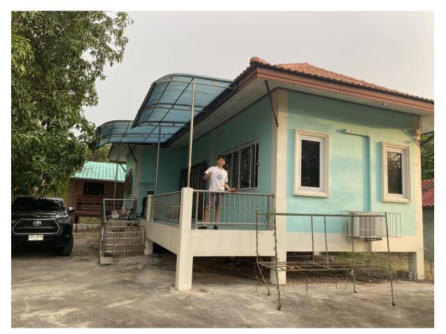 ขายบ้าน 2หลัง พร้อมที่ดิน 2ไร่ 80 ตร.วา