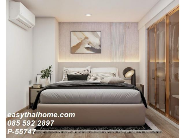P-55747 ให้เช่าคอนโด คัลเจอร์ จุฬา (Culture Chula) Duplex 1 ห้องนอน ชั้น 20 แต่งครบพร้อมอยู่ ใกล้ MRT สามย่าน
