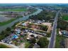 ขายที่ดินติดแม่น้ำท่าจีน 6-1-14 ไร่ บางเลน นครปฐม ถมแล้ว ติดถนน 3351