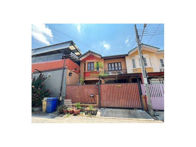 ขายบ้านแปลงมุม หมู่บ้านพิศาล โครงการ 10 พระราม2 ท่าข้าม 30 เนื้อที่ 46.60 ตร.ว ทำเลค้าขายหน้าบ้าน ใกล้เซ็นทรัลพระราม2