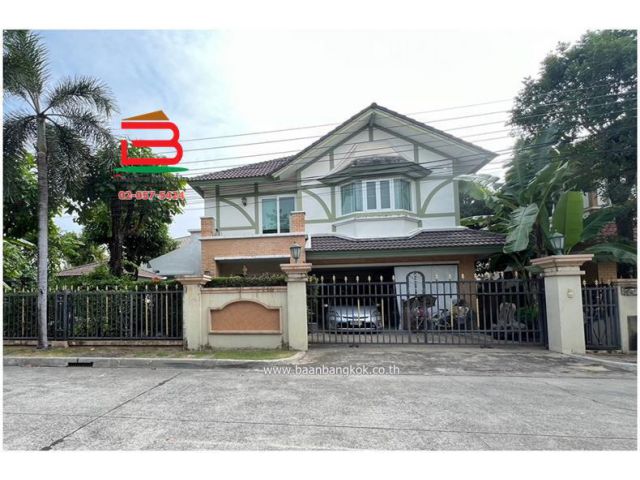 บ้านเดี่ยว โครงการ ลัดดารมย์ วัชรพล เนื้อที่ 104 ตรว ถ.วัชรพล แขวงท่าแร้ง เขตบางเขน กรุงเทพมหานคร