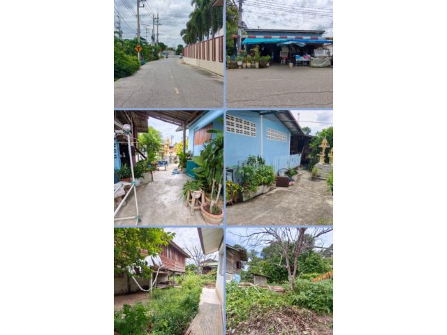 ที่ดินพร้อมบ้านใกล้ตลาด