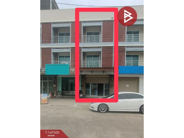 ขายอาคารพาณิชย์ 3 ชั้น เนื้อที่ 25.8 ตร.วา ท่ามะกา กาญจนบุรี