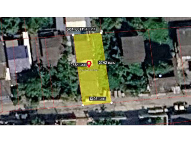 ขายที่ดิน รามอินทรา 5 แยก 43 (เทพรักษ์ 47) 64 ตร.ว. แถมบ้าน 2 ชั้น เชื่อมต่อ พหลโยธิน วัชรพล ใกล้ BTS สะพานใหม่ ทางด่วน