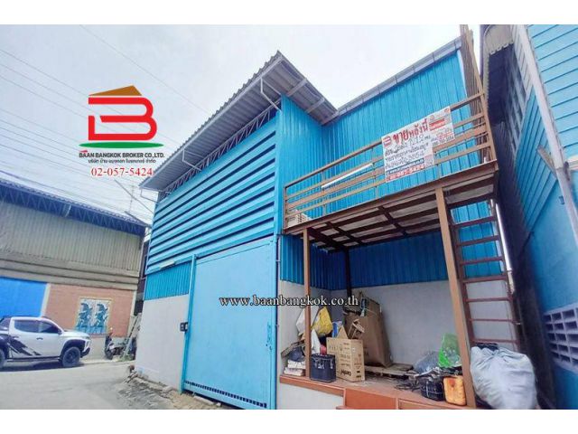 โกดัง ซอยอนุรักษ์ 8 (เชียงราก-บางปะอิน) เนื้อที่ 121.2 ตรว. ใกล้นิคมอุตสาหกรรมนวนคร ตำบลเชียงราก อำเภอบางปะอิน