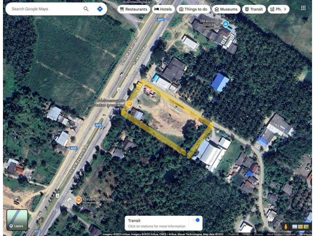 ที่ดินฉโนดทำเลดีหน้ากว้าง 70เมตร ติดถนนเพชรเกษมขา