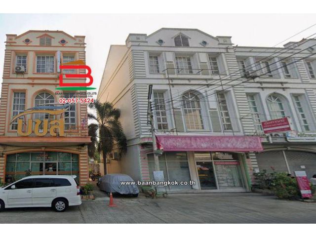อาคารพาณิชย์ 3 ชั้น (หลังริม) เนื้อที่ 40 ตร.ว. โครงการ เรดซิตี้โฮม ใกล้ตลาดเรดซิตี้ อำเภอเมืองกาญจนบุรี กาญจนบุรี